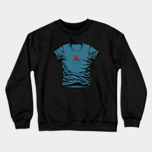 Tee Within a Tee! Crewneck Sweatshirt